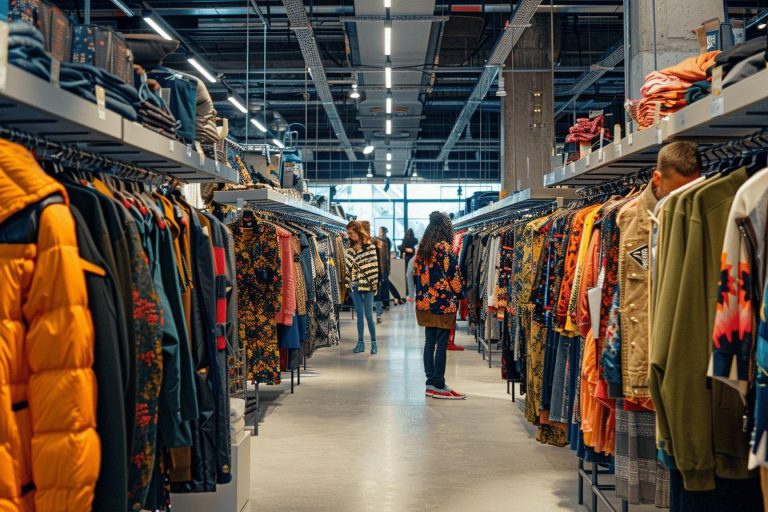 La halle aux vetements, le magasin de prêt-à-porter tendance